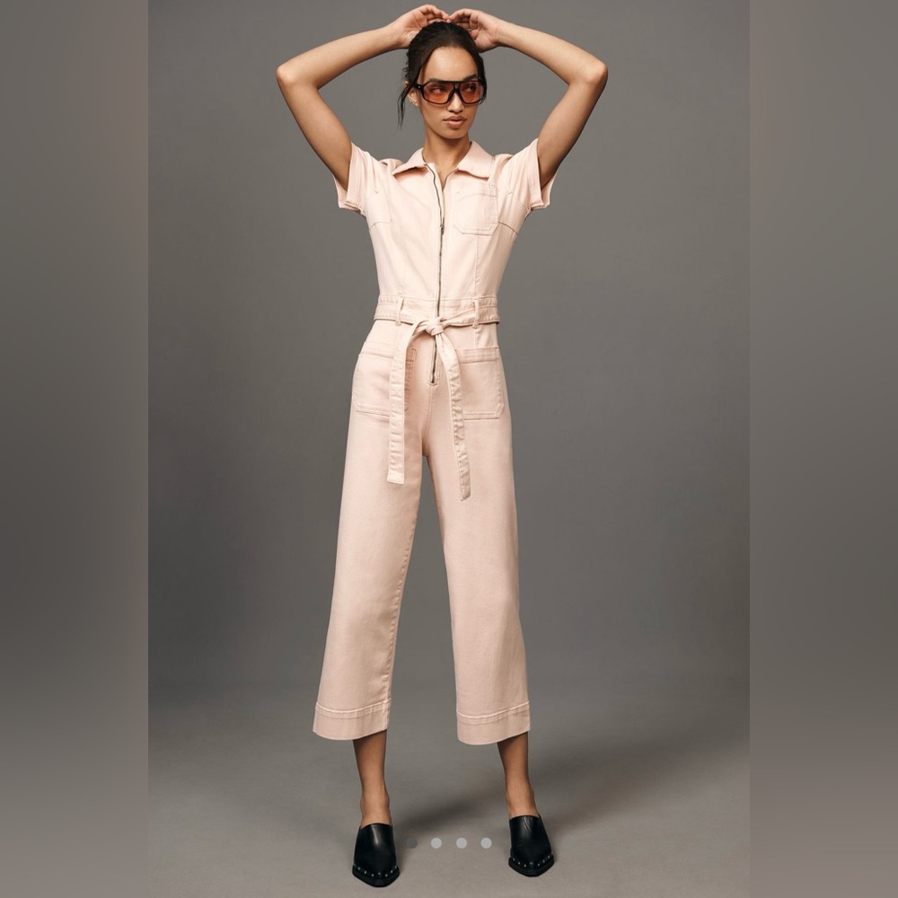 THE COLETTE WEEKEND COTTON JUMPSUIT BY MAEVE -Size 6